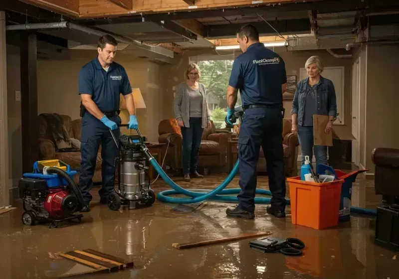 Basement Water Extraction and Removal Techniques process in West Freehold, NJ